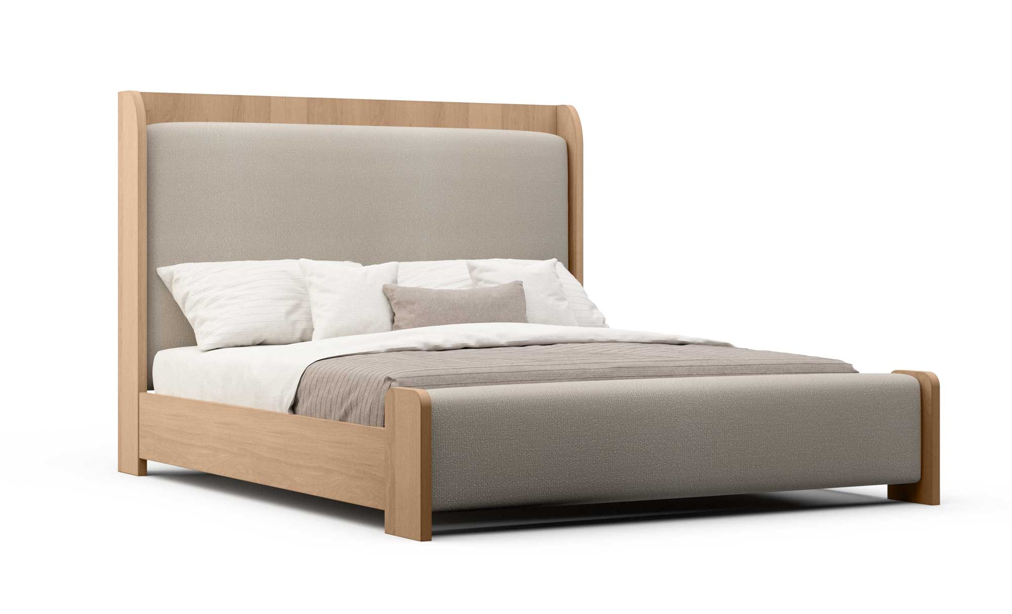 Hickory White Frio King Bed 605-20
