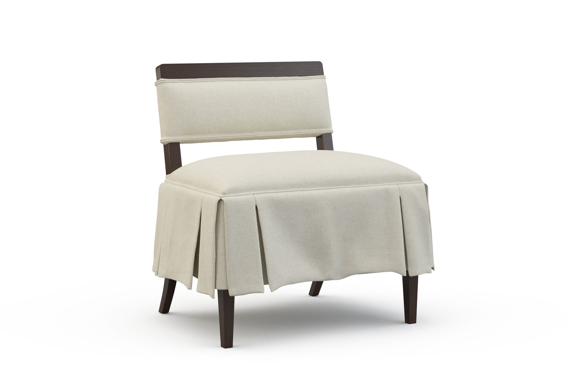 Hickory White Cordelia Bench 645-80