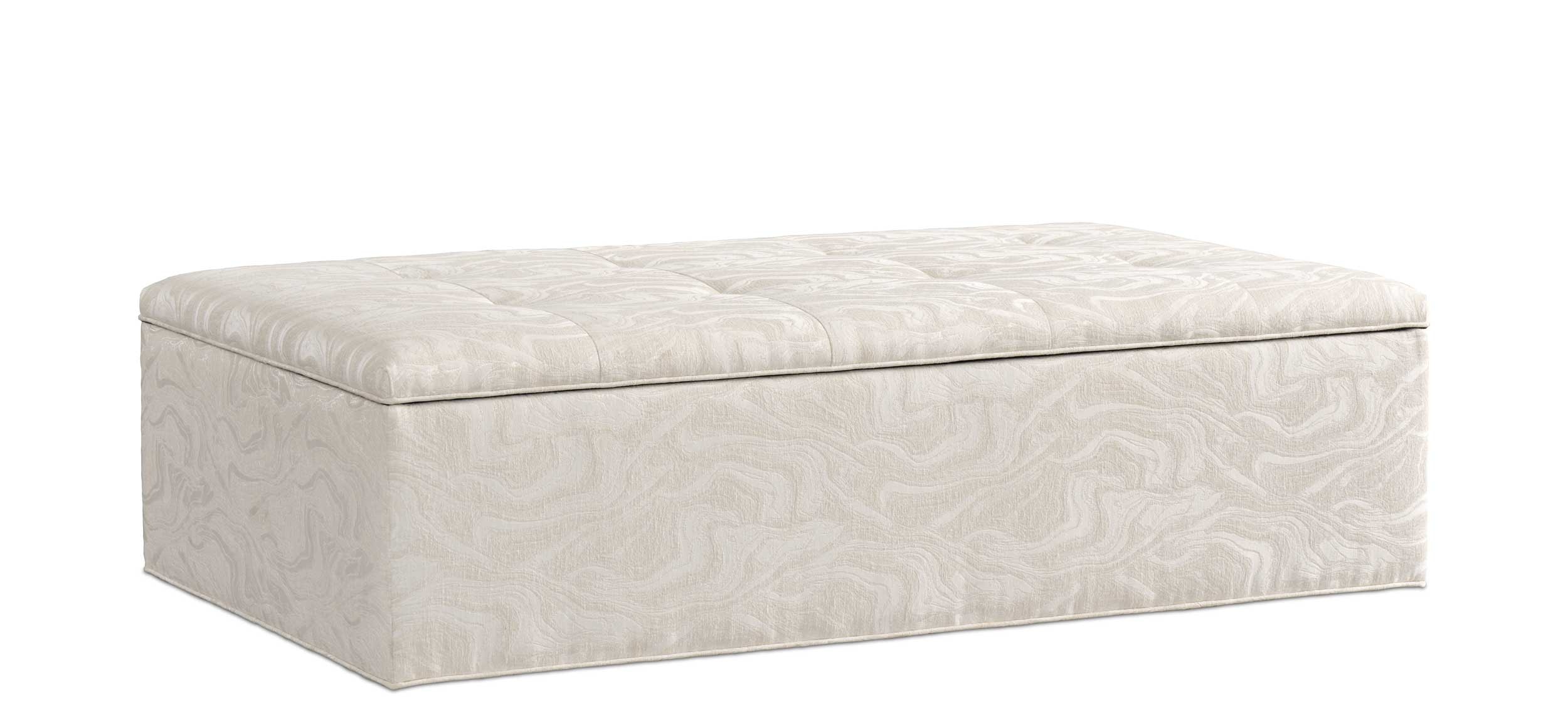 Hickory White Jillie Storage Ottoman 763-80