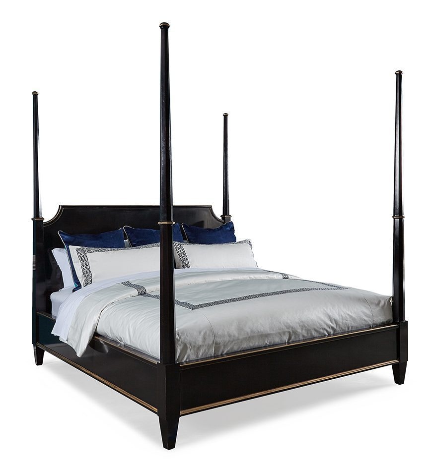 Hickory White King Poster Bed 795-25-Q1