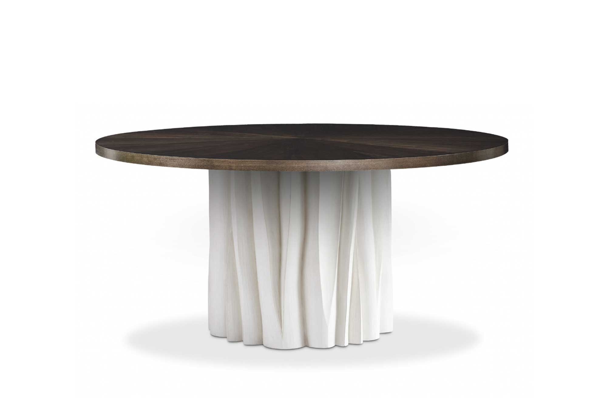 Hickory White Organic Dining Base - For Wood Top 550-23