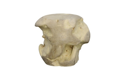 Phillips Collection Teak Wood Ball Sculpture, Bleached ID111476