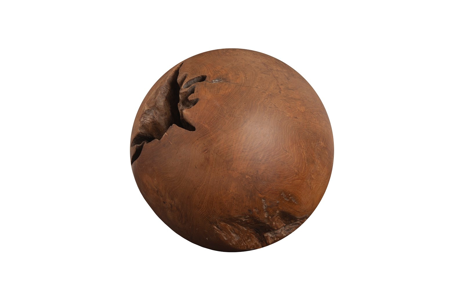 Phillips Collection Teak Wood Ball, Medium ID53977