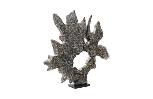 Phillips Collection Teak Sculpture on Stand ID85091