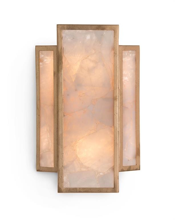John Richard Calcite Panel Two-Light Wall Sconce AJC-8987