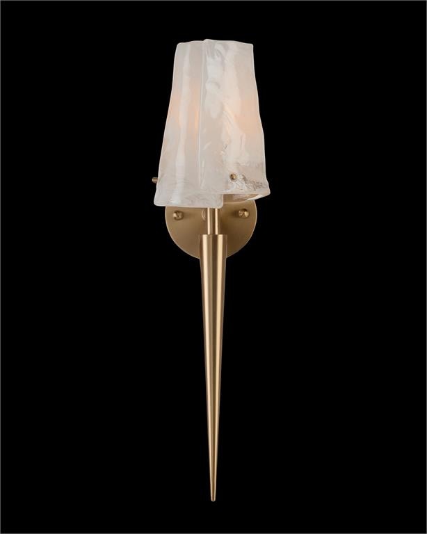 John Richard Coffee Bronze Torch Sconce AJC-9123