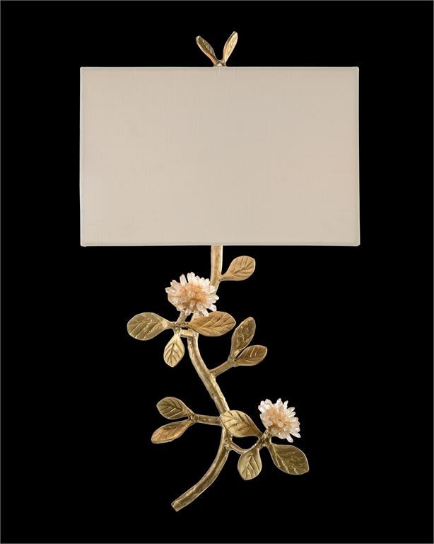 John Richard Quartz Flower Single-Light Wall Sconce AJC-9127