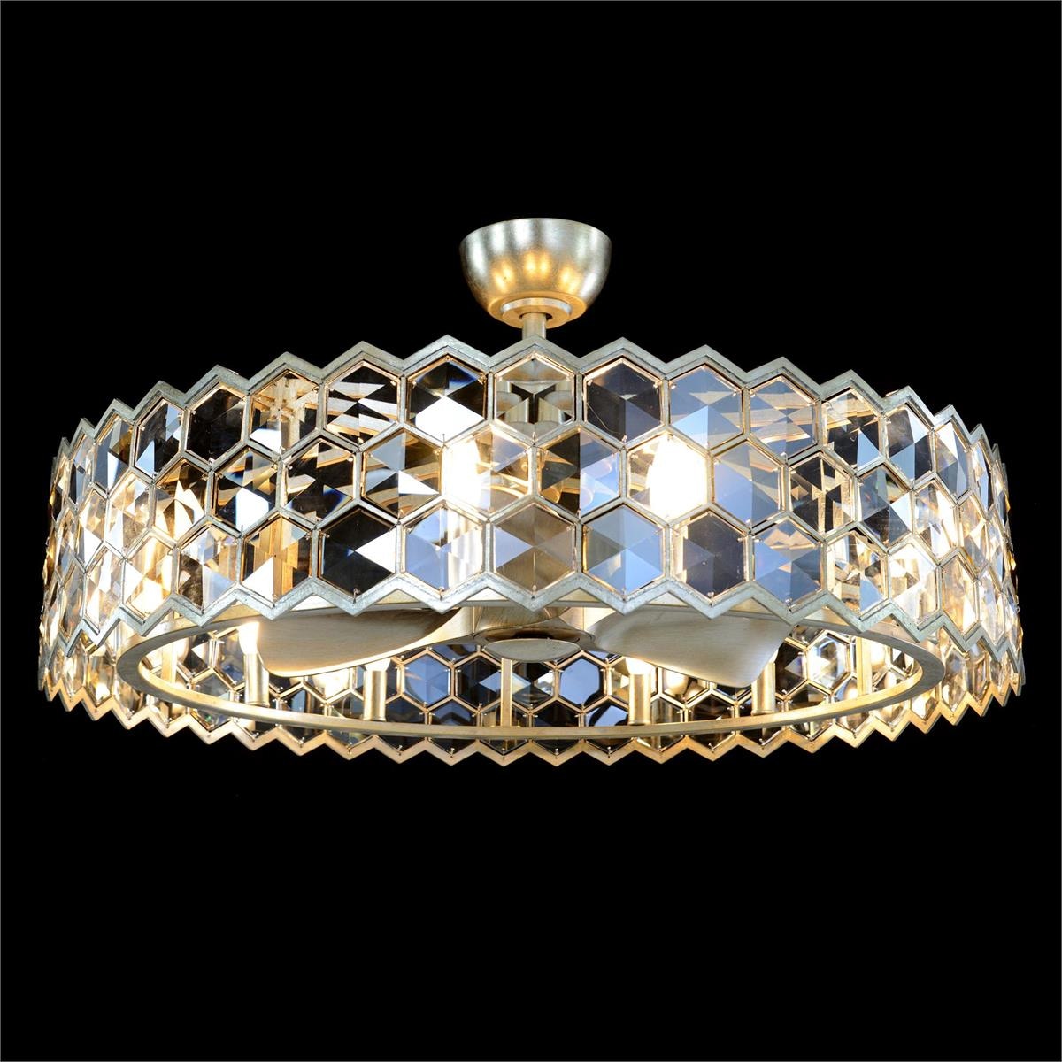 John Richard Array Chandelier with Fan, Large AJC-9387