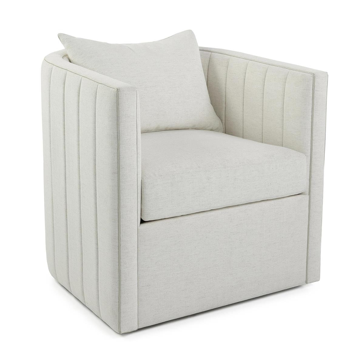 John Richard Giacosa Swivel Club Chair AMF-1728-1109-AS