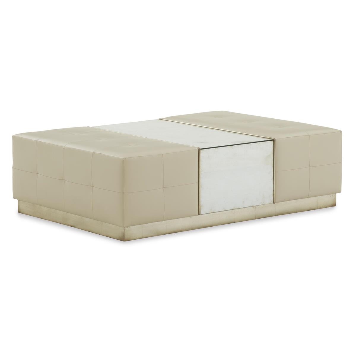 John Richard Park City Cocktail Ottoman AMF-1781V226-LTGY-AS