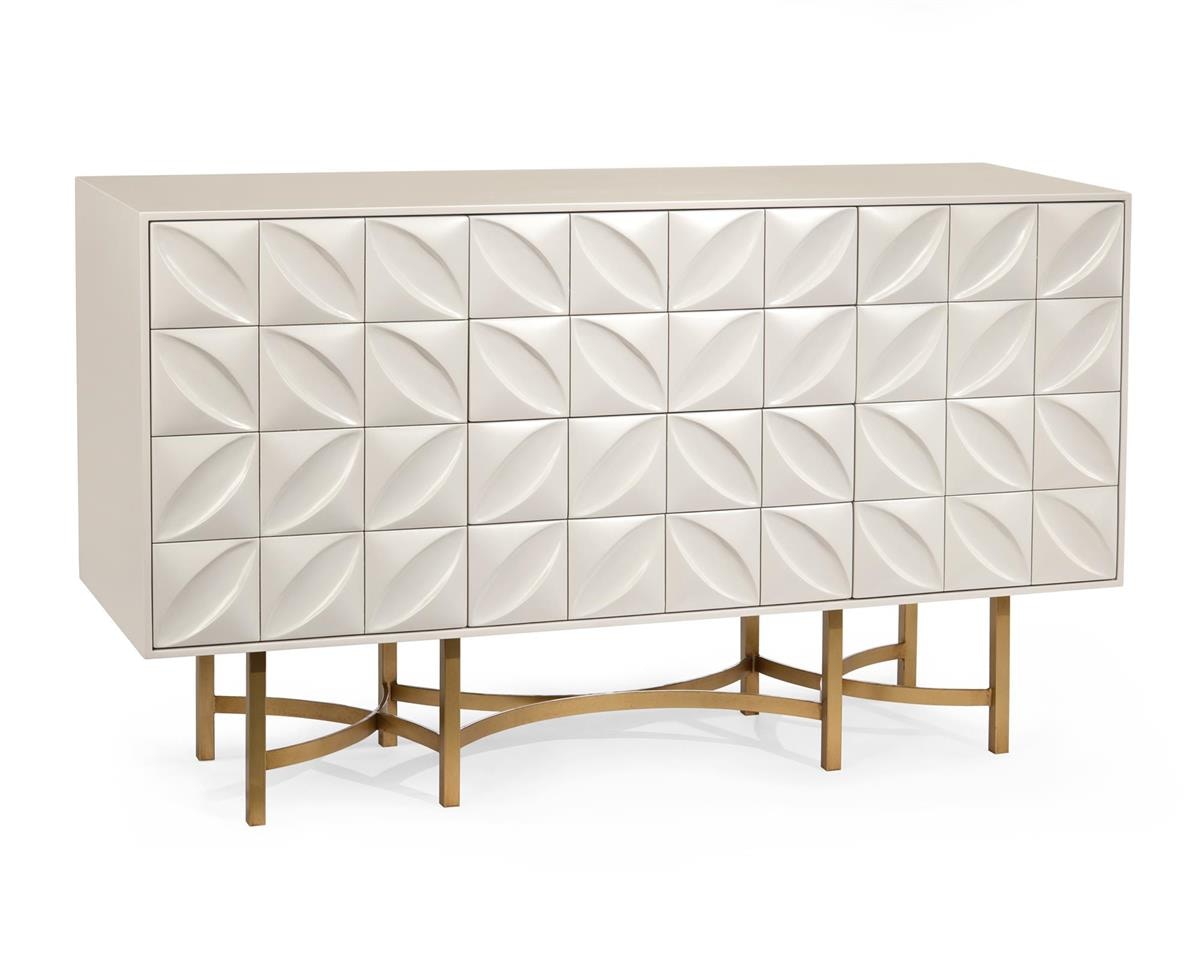 John Richard Ghost White Credenza EUR-04-0312
