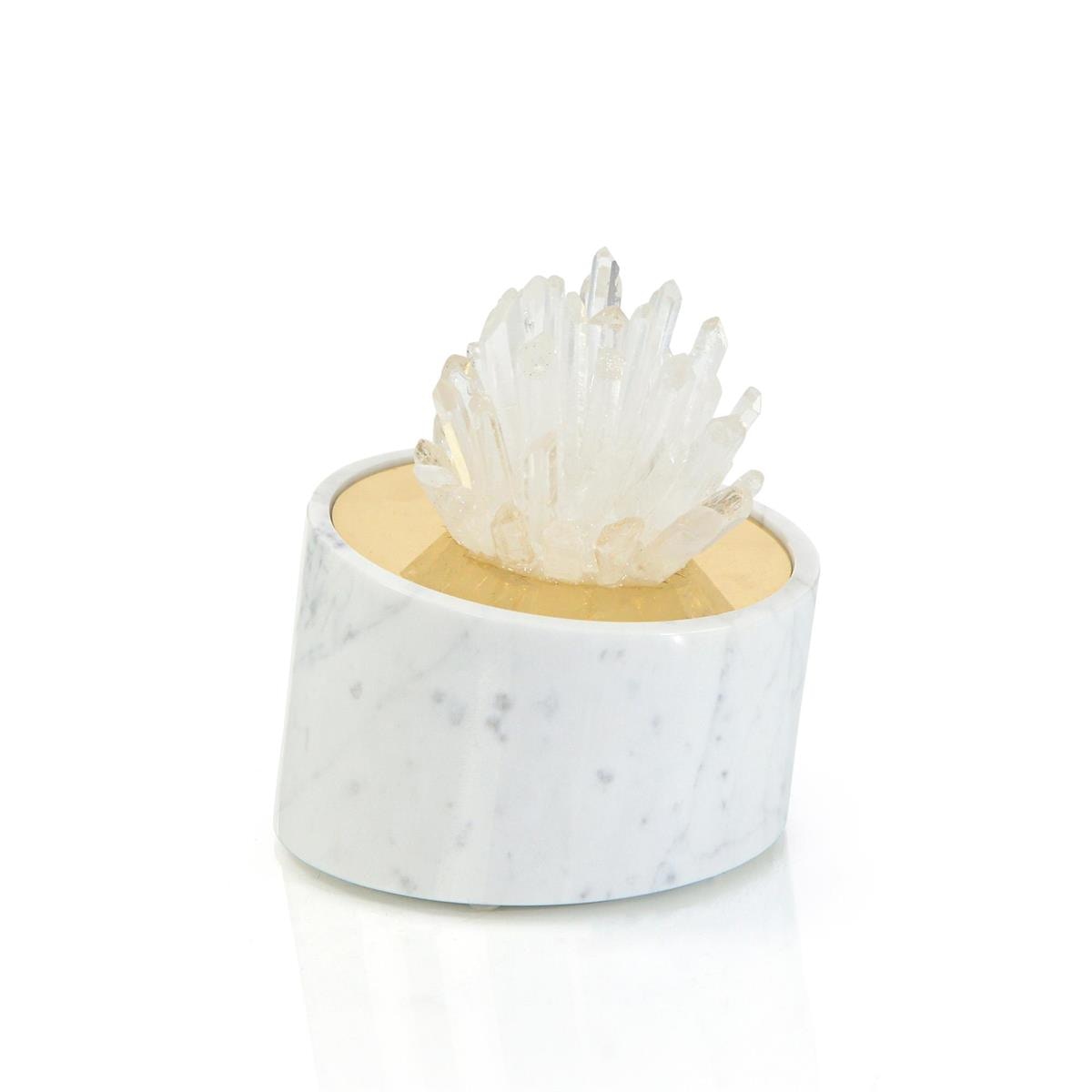 John Richard Quartz Embellished Marble Sculpture II JRA-14104