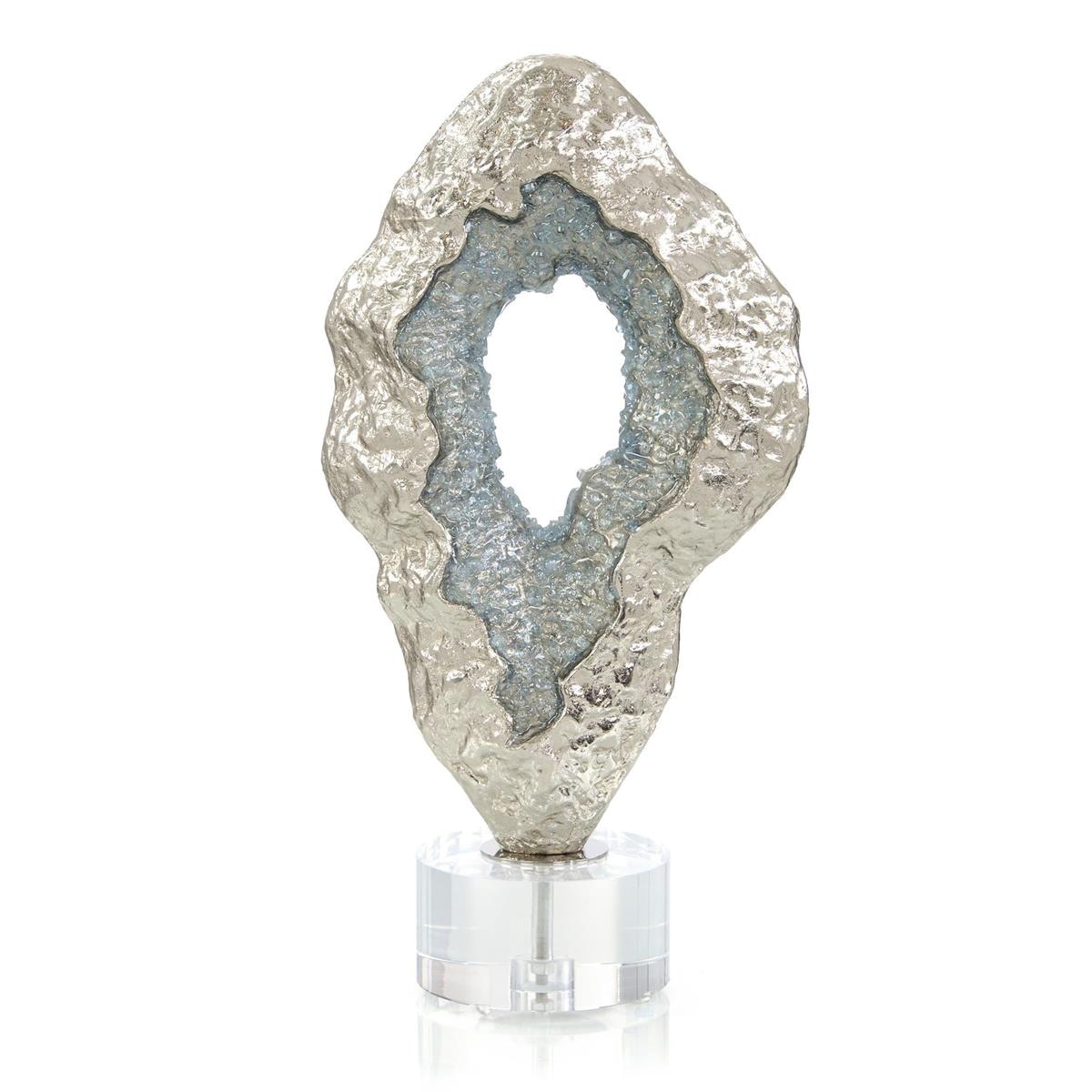 John Richard Fluctuating Blue Geode Sculpture JRA-14208