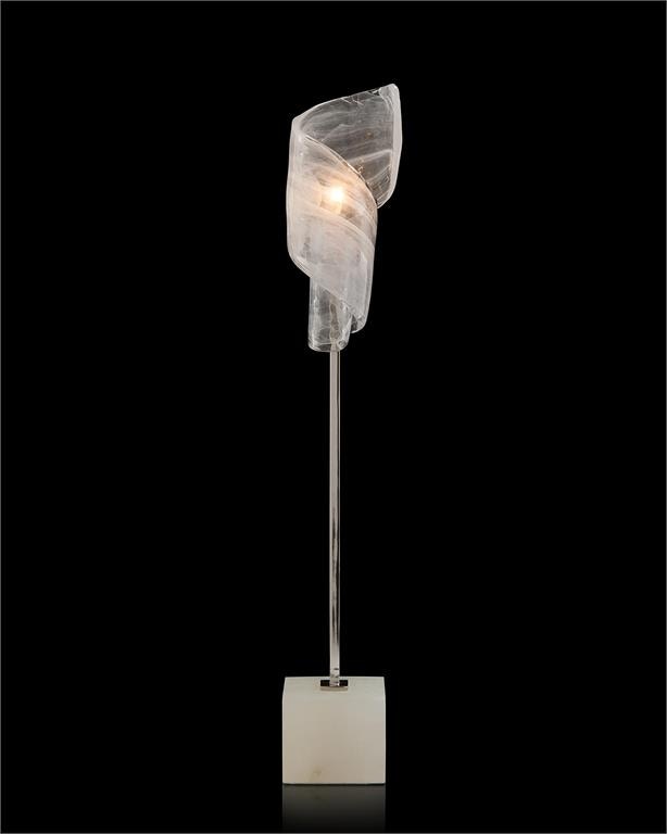 John Richard Furls of White Buffet Lamp JRL-9936