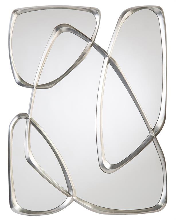 John Richard Zeta Mirror in Pewter JRM-0874