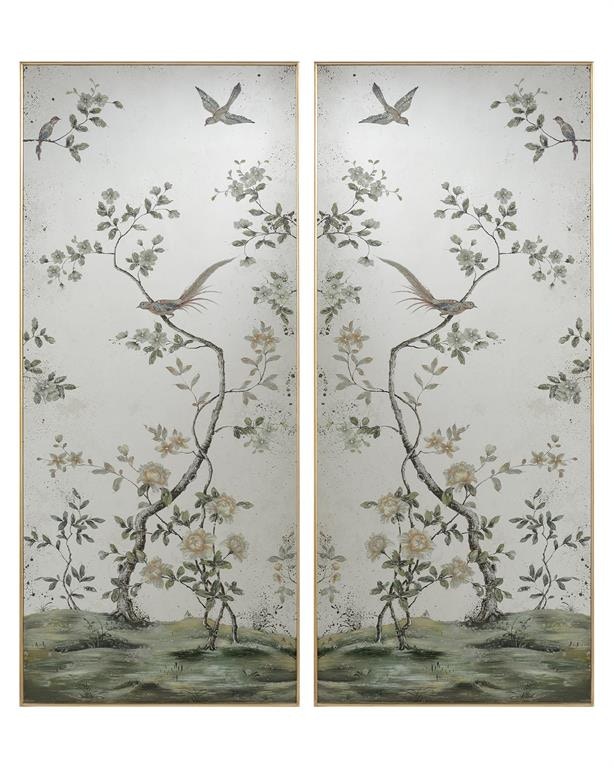 John Richard Roku Mirror Panels - Set of Two JRM-1109S2
