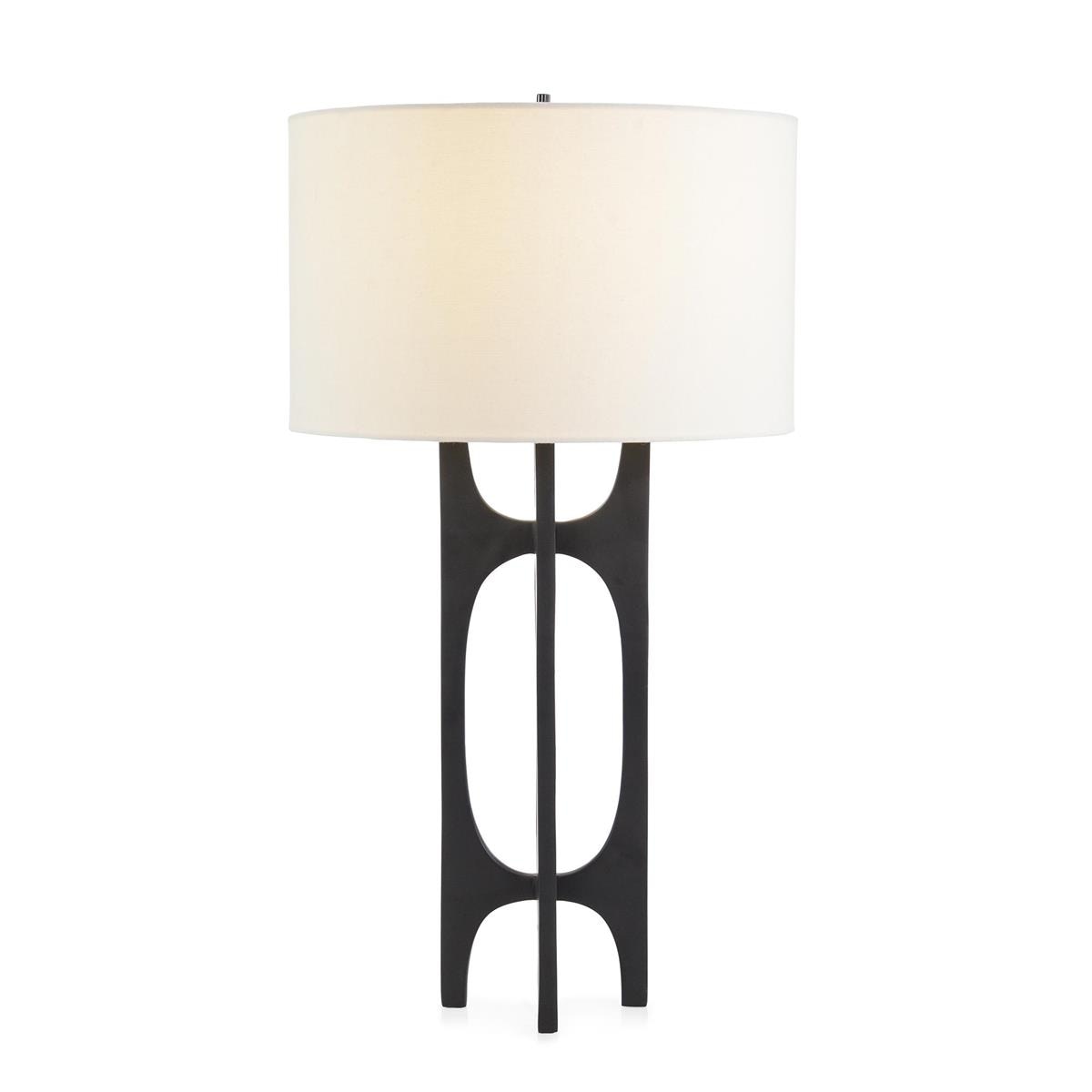 John Richard Black Collegare Table Lamp JRL-10745
