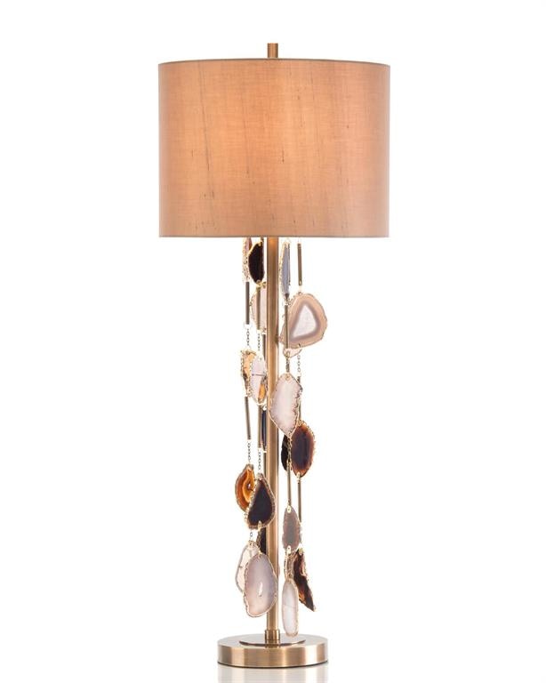 John Richard Falling Agate Buffet Lamp JRl-9478
