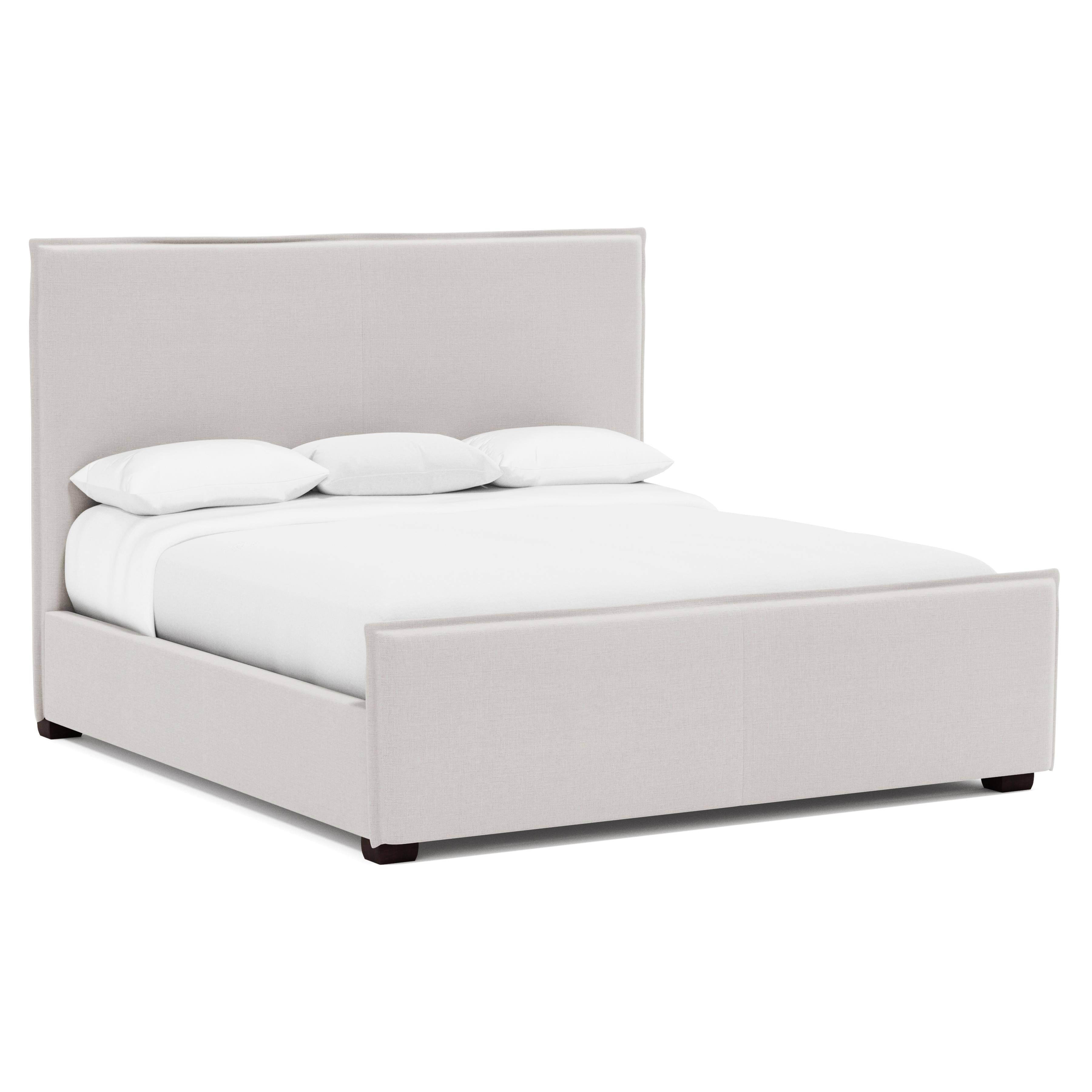 Bernhardt Interiors Griffin Fabric Queen Panel Bed 778FR64, 778H64