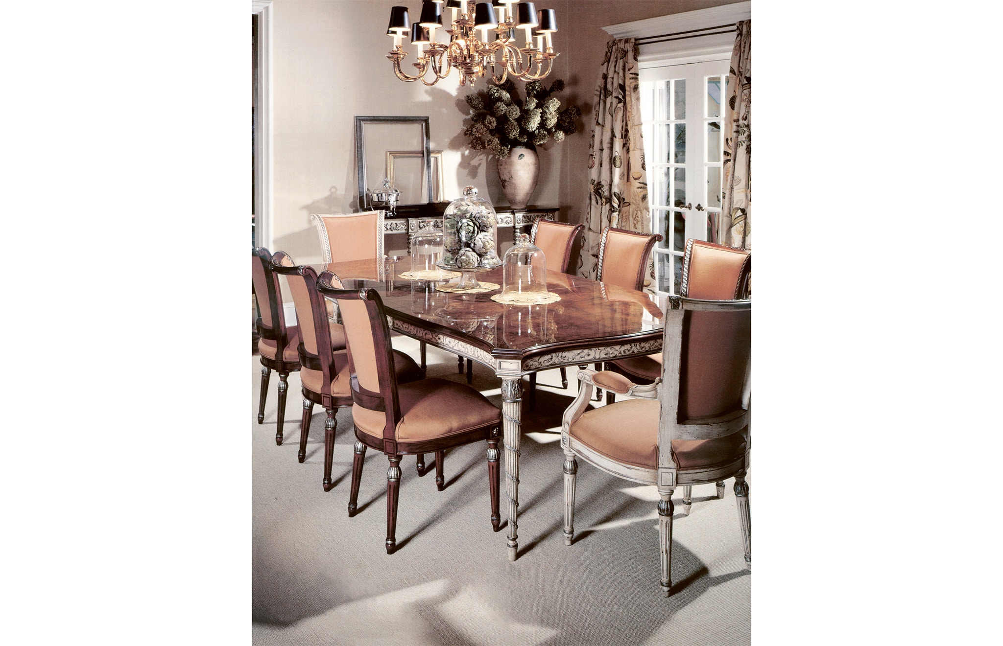 Karges Furniture 1065 Dining Room Shearer Dining Table
