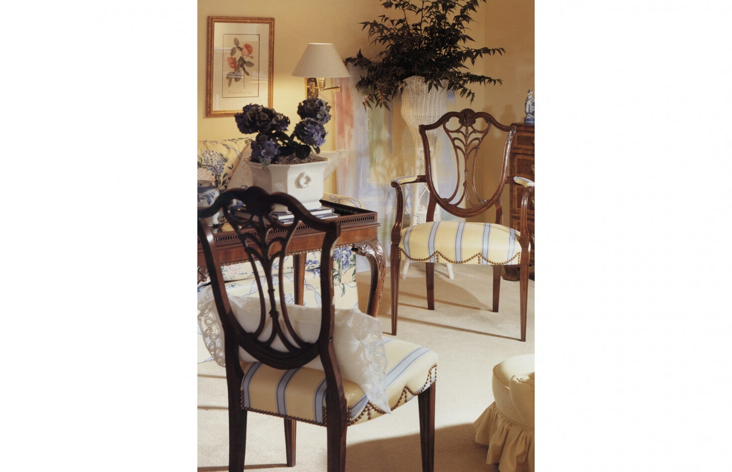 Karges Furniture 1205 Dining Room Hepplewhite Arm Chair