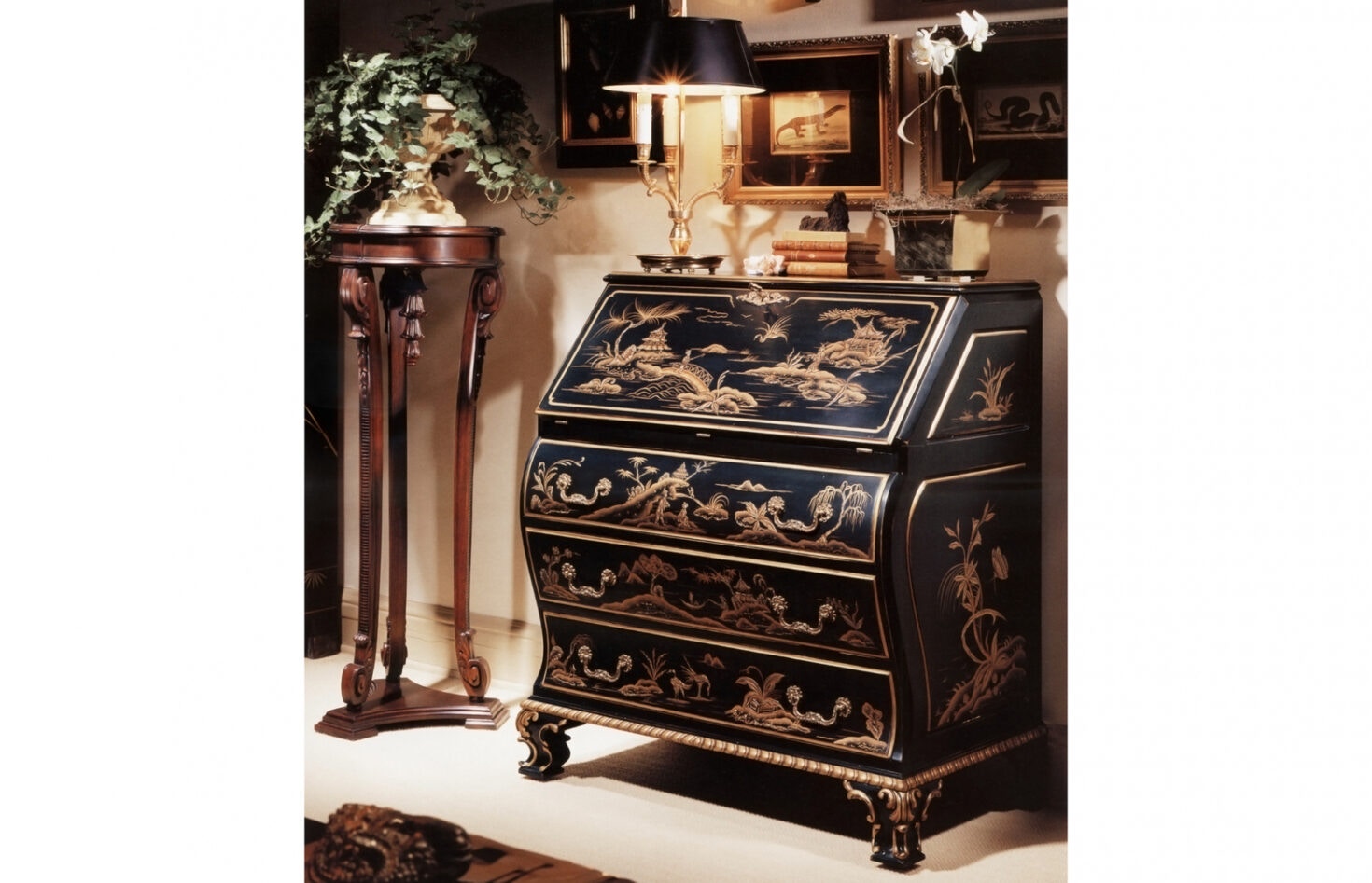 Karges Furniture 873b Home Office Chippendale Secretary Base