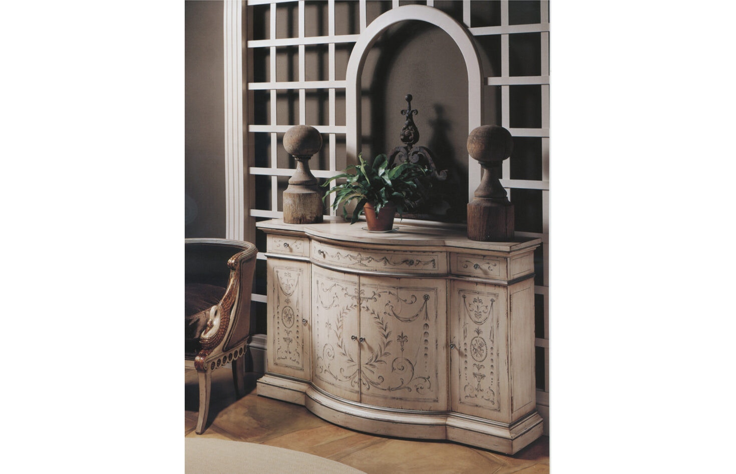 Karges Furniture 912 Bedroom Adam Commode