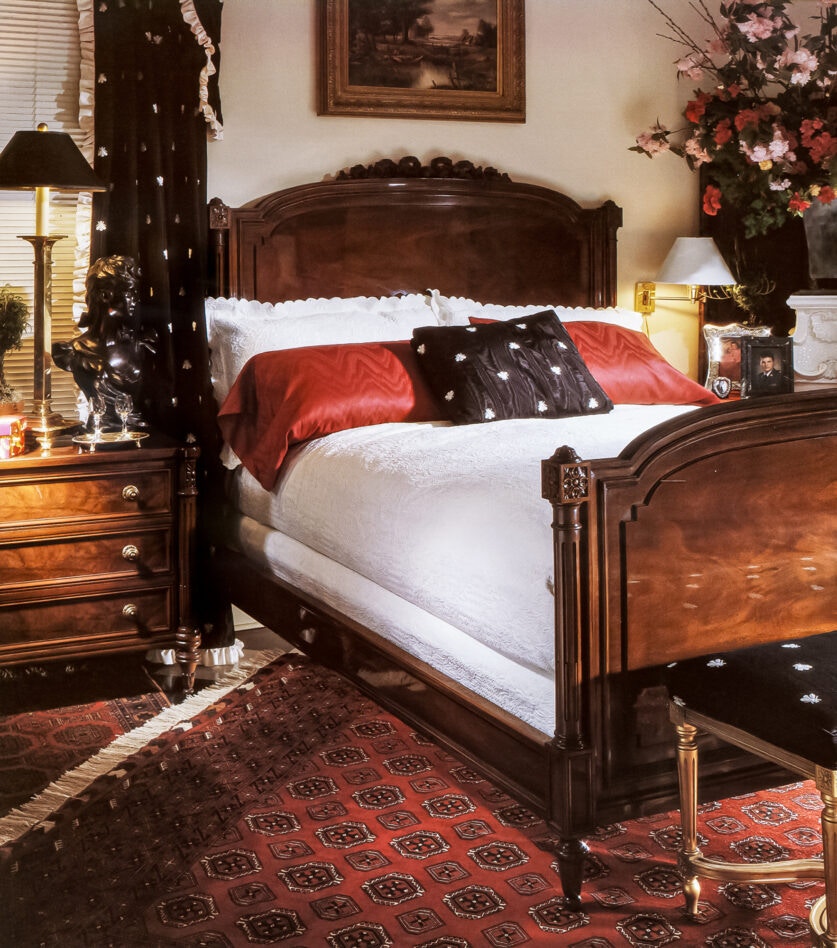 Karges Furniture 317 Bedroom Louis XVI Queen Bed