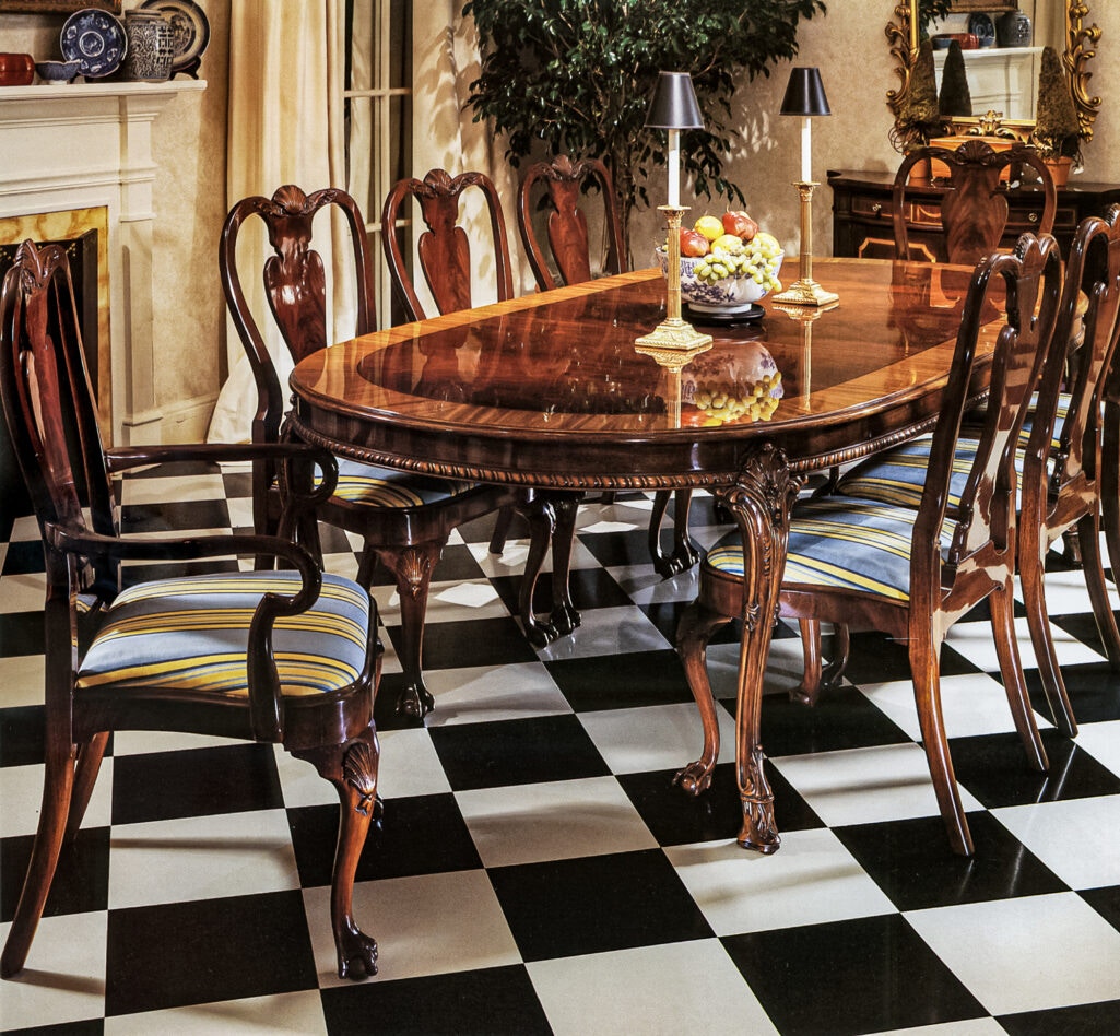 Chippendale dining 2024 room set