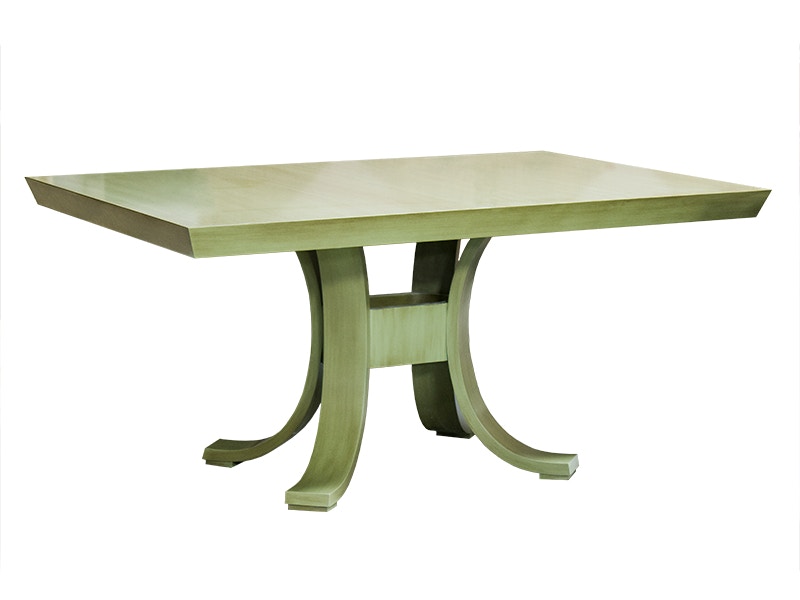 Kindel Furniture 88015Q Dining Room Mark Pedestal Table Rectangular