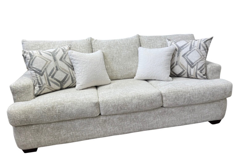 Luke Home Furniture Leisure Living by Luke Kinston Sofa in Superstar Parchment 4100-S