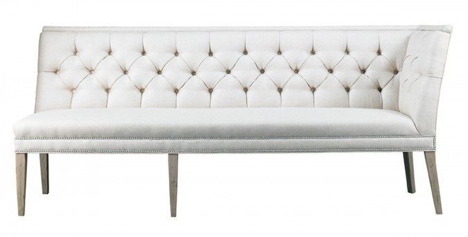 Lillian August for Hickory White Armand Left Armless Corner Banquette LA5122QL