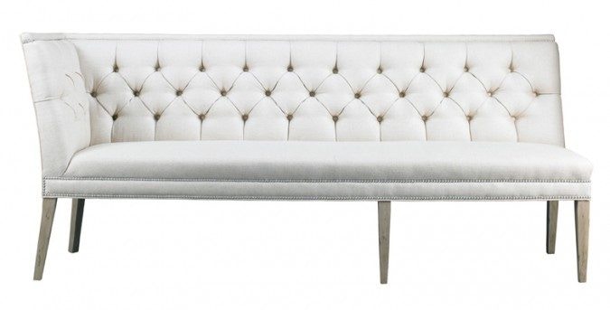 Lillian August for Hickory White Armand Right Armless Corner Banquette LA5122QR