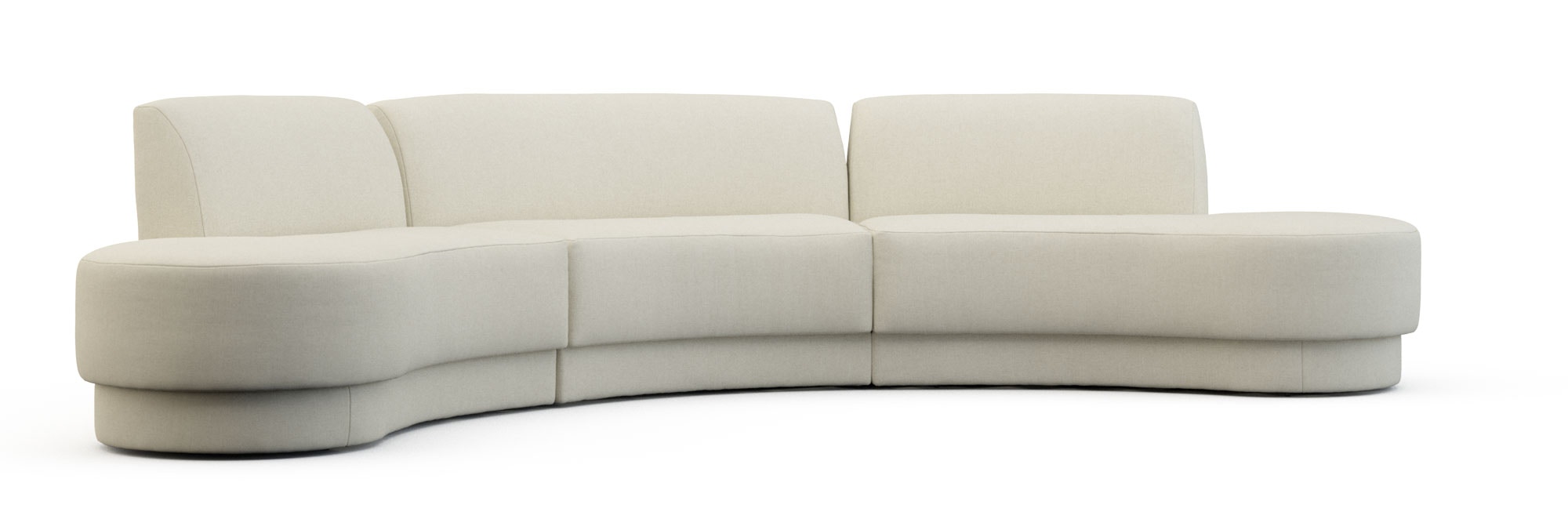 Lillian August for Hickory White Lorenzo Sectional U138-BL, U138-CU, U138-CR