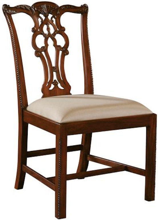 Maitland Smith 8100 40 Dining Room Carved Mahogany Chippendale Side Chair,Sauteed Mushrooms Chinese Style