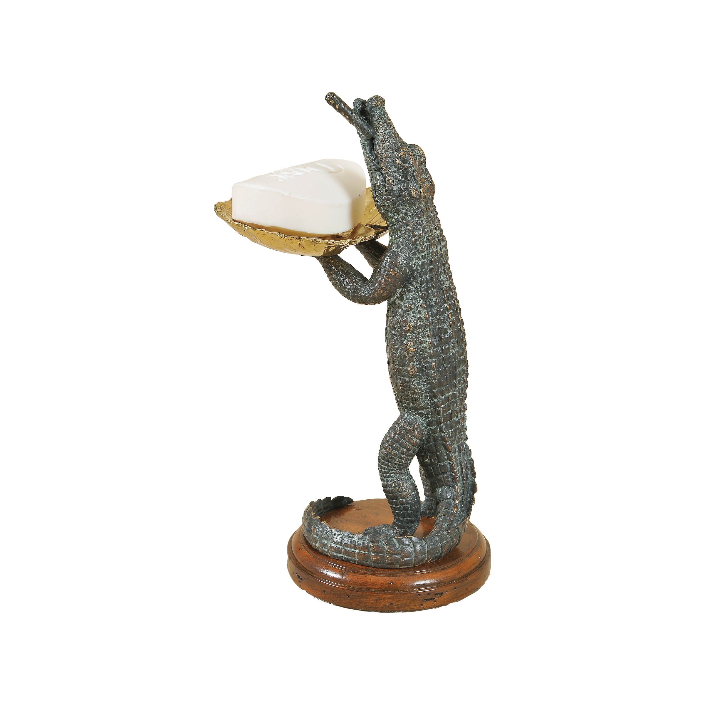 Maitland-Smith Alligator Soap Dish 8181-12