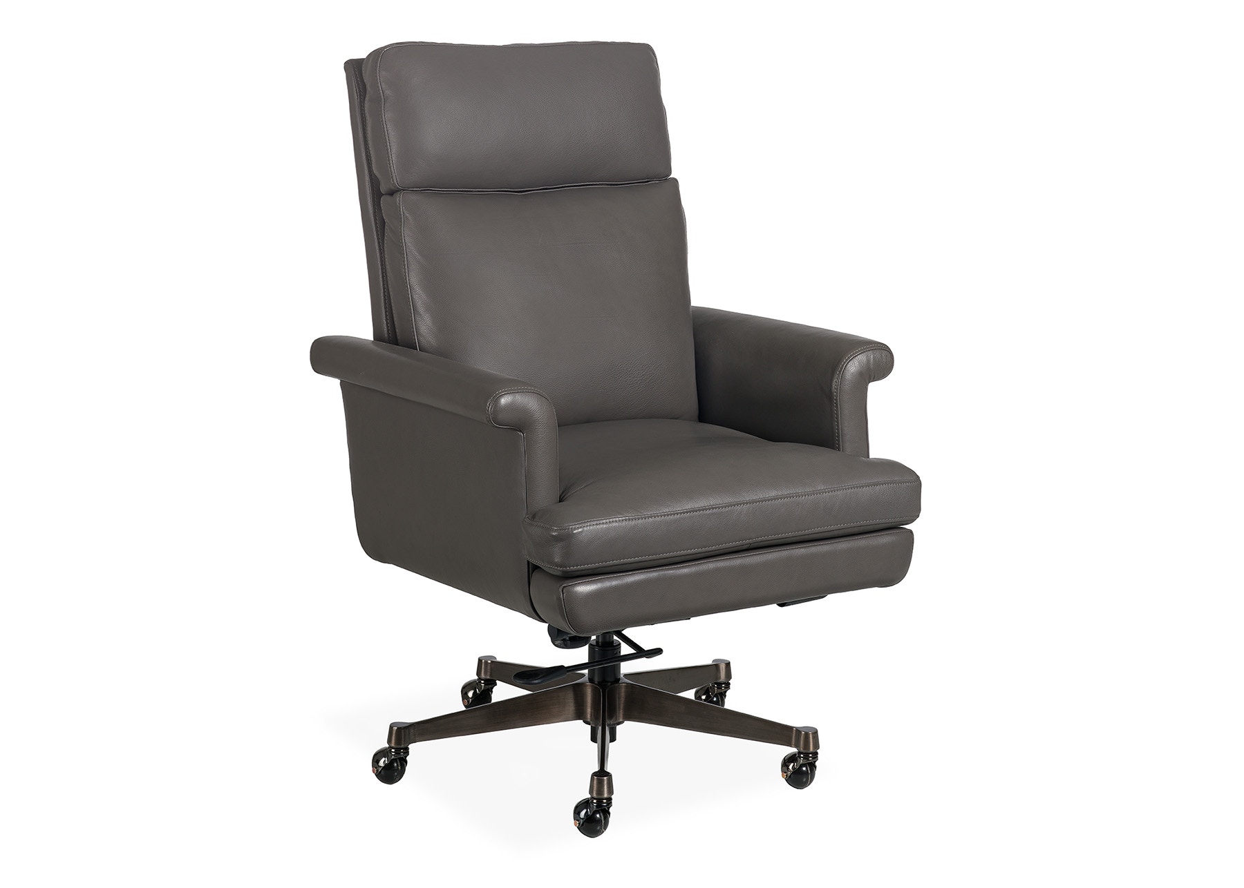 Maitland-Smith RA1280ST-QUA-GRA Home Office Zeb Swivel Tilt Desk Chair