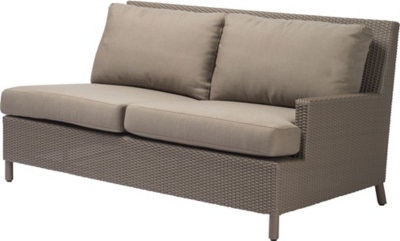 McGuire Furniture Outdoor Plateau Sectional Double (Left) MCBB25L