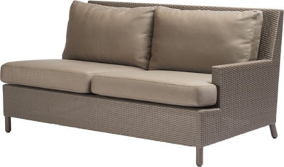 McGuire Furniture Outdoor Plateau Sectional Double (Right) MCBB25R