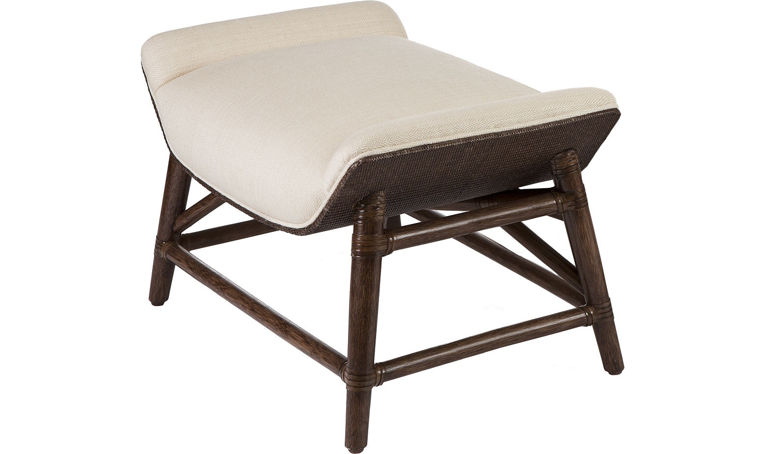 McGuire Furniture Tansen Ottoman MCAO114