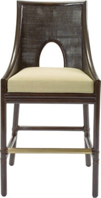 McGuire Furniture Caned Barstool MCO362