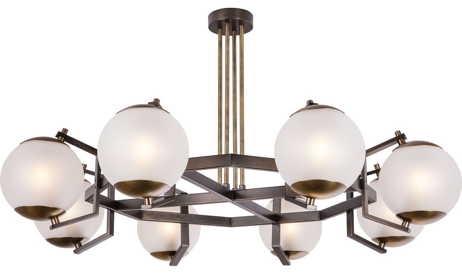 McGuire Furniture Limantour Circular Chandelier MCL103