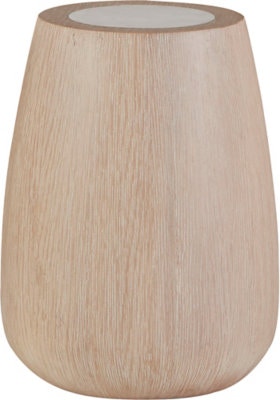 McGuire Furniture Drum Side Table MCA2159