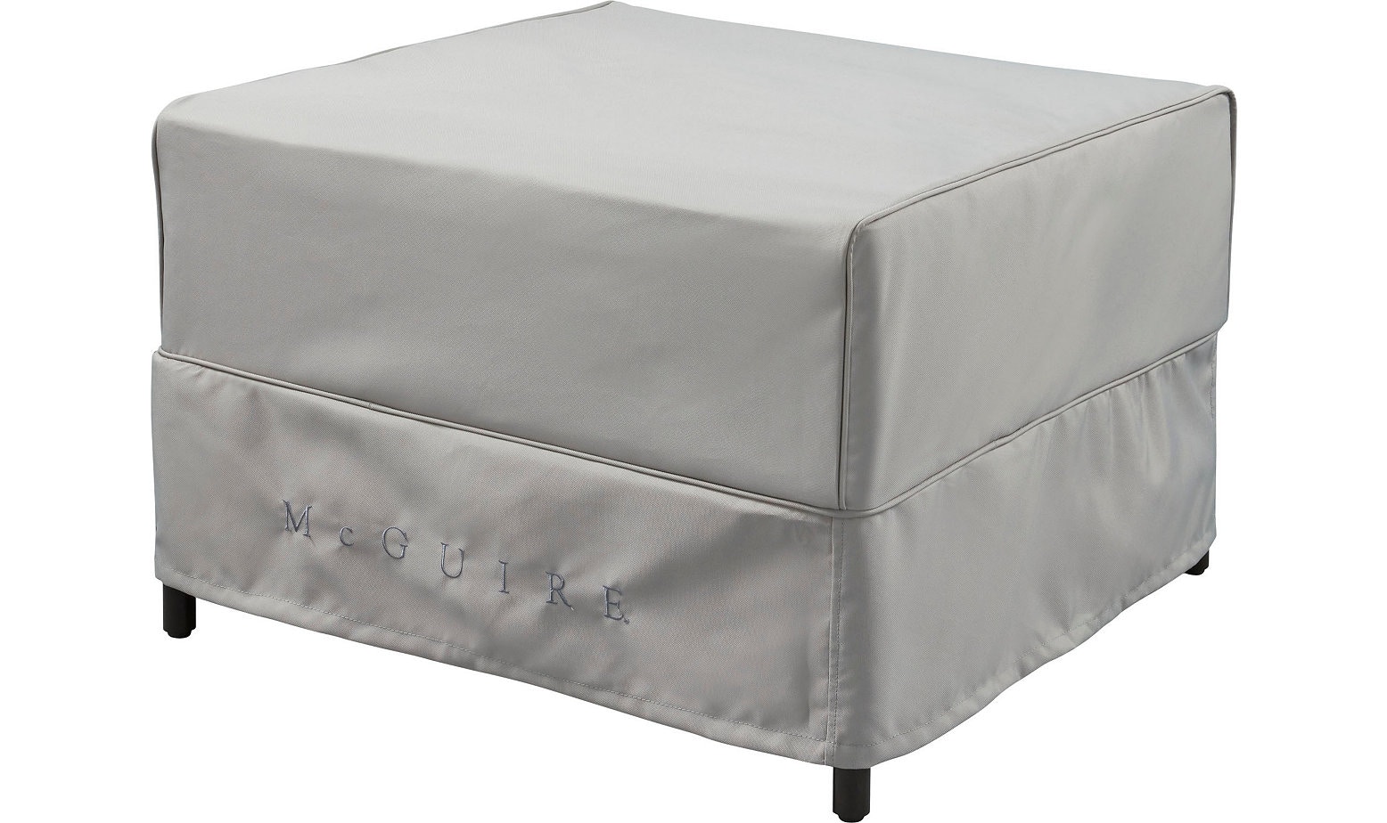 McGuire Furniture Small Outdoor Square Side Table Cover MCCV18