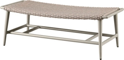 McGuire Furniture Bow Outdoor Bench MCO3316B