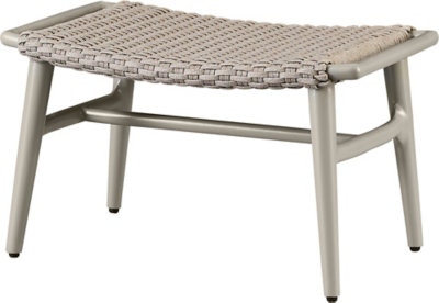 McGuire Furniture Bow Outdoor Ottoman MCO3341O