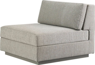 McGuire Furniture Catalina Outdoor Armless Chair MCO3361CA