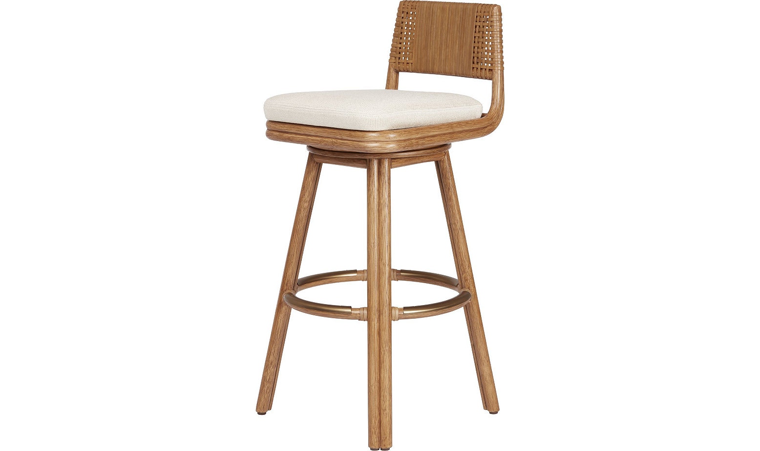 McGuire Furniture Alameda Swivel Counter/Barstool MCO333