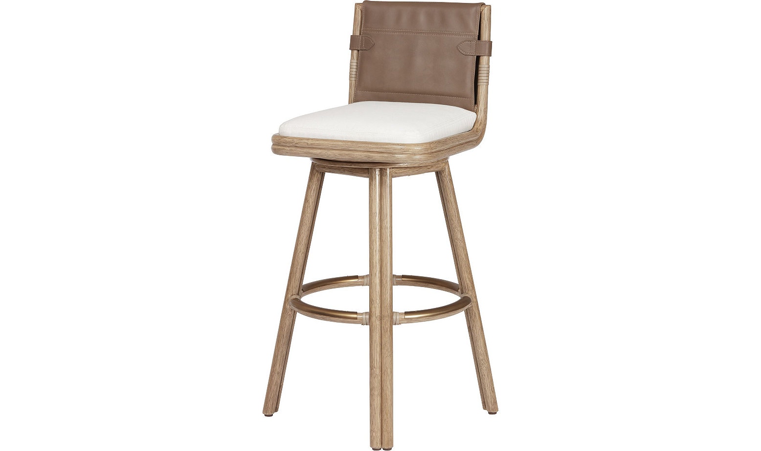 McGuire Furniture Bercut Swivel Counter/Barstool MCO334