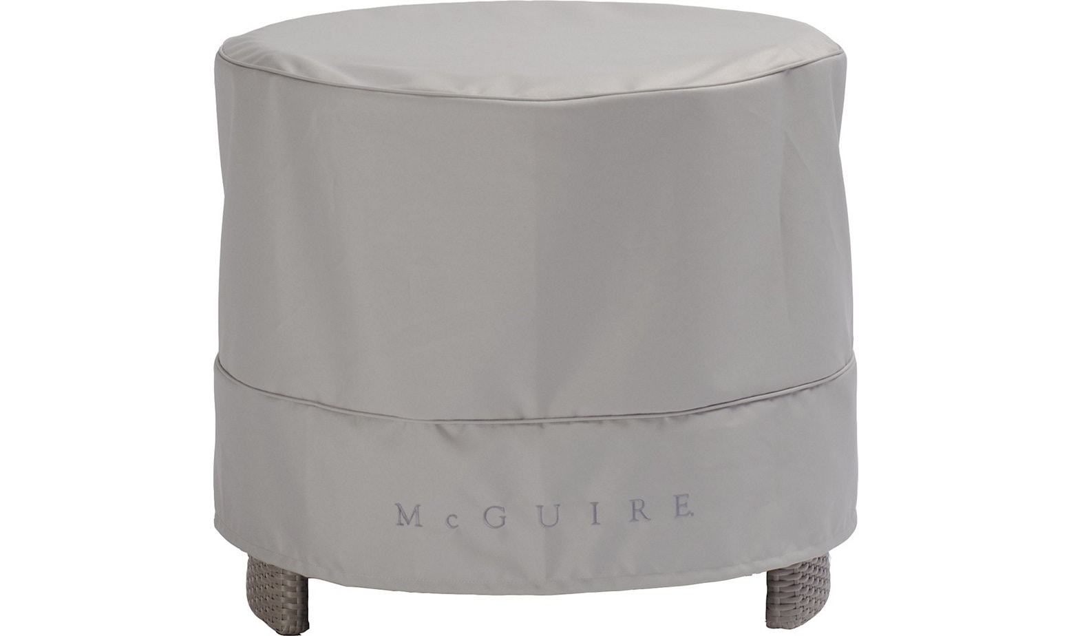 McGuire Furniture Horizon Round Outdoor End Table Cover MCCV36
